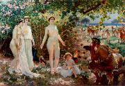 Attilio Simonetti The Judgement of Paris china oil painting artist